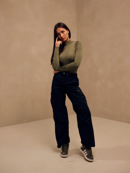 Malelions Women Parachute Pants - Black Malelions Malelions Women Parachute Pants - Black