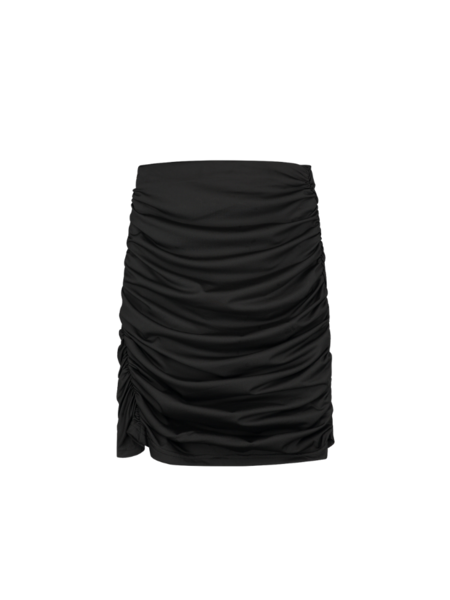 Malelions Women Drape Skirt - Black Malelions Malelions Women Drape Skirt - Black