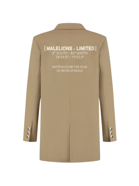 Malelions Women Limited Blazer - Taupe Malelions Malelions Women Limited Blazer - Taupe