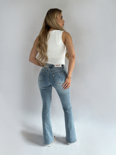 MET Jeans Roxanne T1L520 - Blue Met Jeans MET Jeans Roxanne T1L520 - Blue