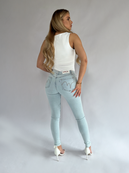 MET Jeans Kate T1L708 - Light Blue Met Jeans MET Jeans Kate T1L708 - Light Blue