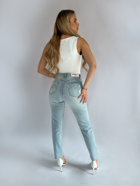 MET Jeans Candice T4L705 - Light Blue Met Jeans MET Jeans Candice T4L705 - Light Blue
