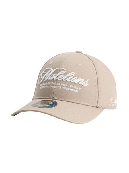 Malelions Malelions Members Cap - Taupe/White Malelions Members Cap - Taupe/White