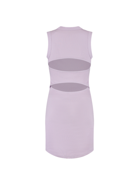 Malelions Women Signature Cut-Out Dress - Soft Lilac Malelions Malelions Women Signature Cut-Out Dress - Soft Lilac