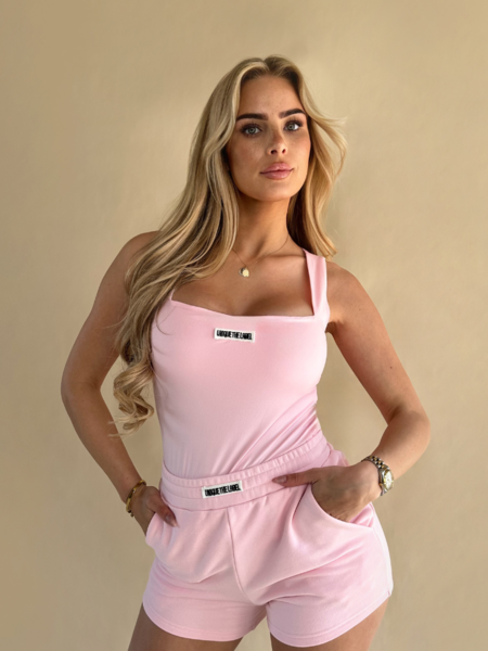 Unique The Label Unique The Label Nena Tank Top - Powder Pink Unique The Label Nena Tank Top - Powder Pink