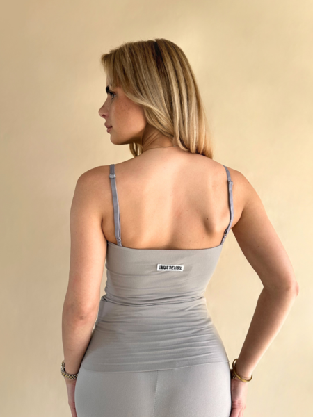 Unique The Label Aya Bodysuit - Pebble Unique The Label Unique The Label Aya Bodysuit - Pebble