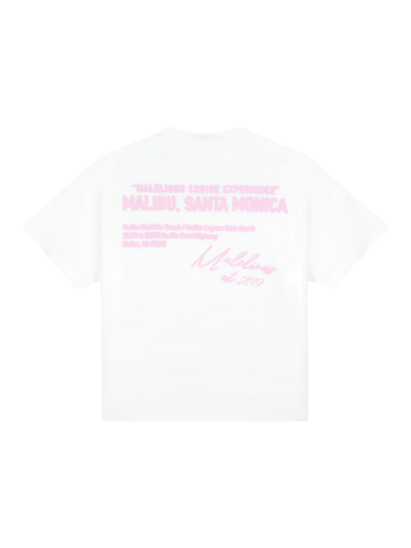 Malelions Malelions Women Cruise T-Shirt - White Malelions Women Cruise T-Shirt - White