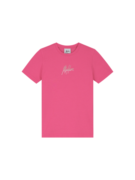 Malelions Girls Kiki T-Shirt - Hot Pink/Humus Malelions Malelions Girls Kiki T-Shirt - Hot Pink/Humus