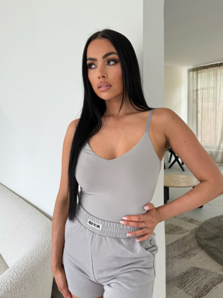 Unique The Label Aya Bodysuit - Pebble Unique The Label Unique The Label Aya Bodysuit - Pebble