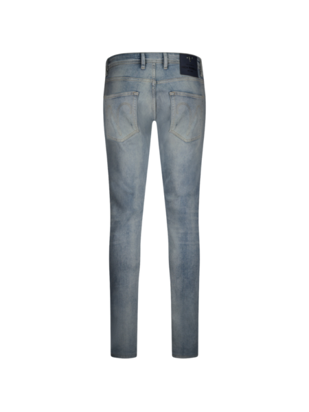 Rich Rebel Rush Slim Fit Jeans - Grey/Yellow Rich Rebel Rush Slim Fit Jeans - Grey/Yellow