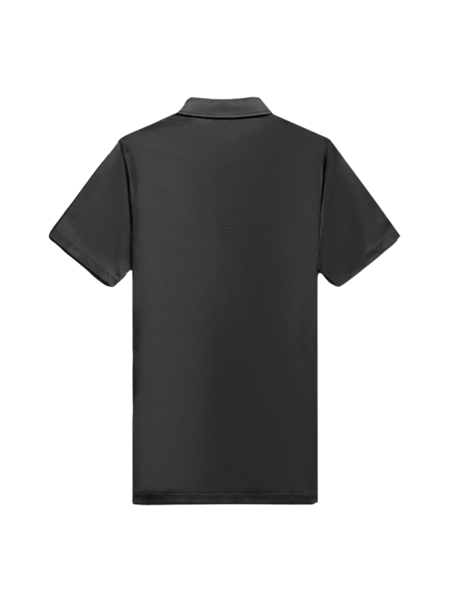 AB Lifestyle Premium Interlock Polo - Jet Black AB Lifestyle AB Lifestyle Premium Interlock Polo - Jet Black