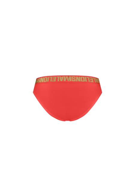 Malelions Women Venetian Bikini Bottom - Coral Malelions Malelions Women Venetian Bikini Bottom - Coral