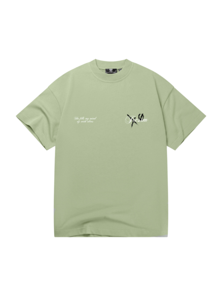 JorCustom Angel Loose Fit T-Shirt - Sage Green JorCustom JorCustom Angel Loose Fit T-Shirt - Sage Green