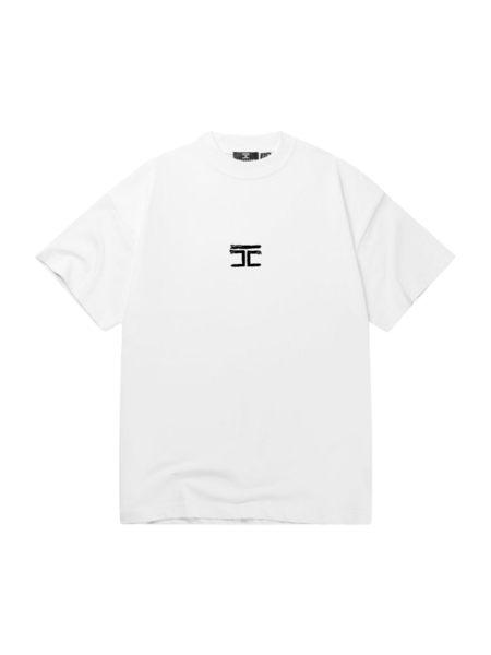 JorCustom Artist Loose Fit T-Shirt - White/Grey JorCustom JorCustom Artist Loose Fit T-Shirt - White/Grey