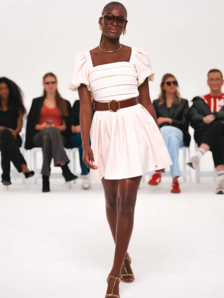 Nikkie Kano Dress - Star White Nikkie Nikkie Kano Dress - Star White