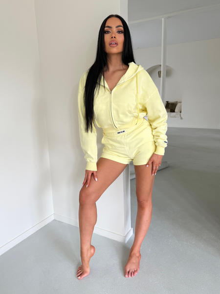 Unique The Label Molly Shorts - Soft Yellow Unique The Label Unique The Label Molly Shorts - Soft Yellow