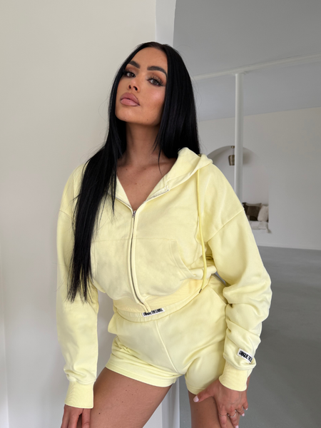 Unique The Label Molly Shorts - Soft Yellow Unique The Label Unique The Label Molly Shorts - Soft Yellow