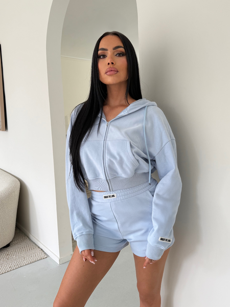 Unique The Label Molly Shorts - Sky Blue Unique The Label Unique The Label Molly Shorts - Sky Blue