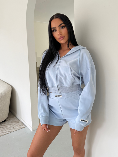 Unique The Label Molly Shorts - Sky Blue Unique The Label Unique The Label Molly Shorts - Sky Blue