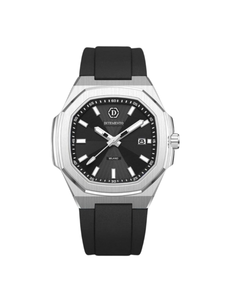 Ditemento Ditemento Posate Zidane Horloge - Black Ditemento Posate Zidane Horloge - Black