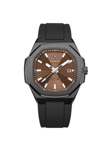 Ditemento Ditemento Pato Cioccolato Horloge - Black Ditemento Pato Cioccolato Horloge - Black