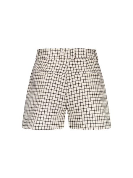 Fifth House Isabel Shorts - White Grey Fifth House Fifth House Isabel Shorts - White Grey