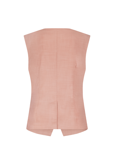 Fifth House Ivette Waistcoat - Dust Rose Fifth House Fifth House Ivette Waistcoat - Dust Rose