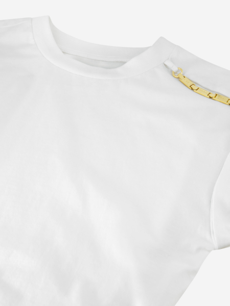 Nikkie Epaulette T-Shirt - Star White Nikkie Nikkie Epaulette T-Shirt - Star White