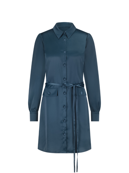 Nikkie Kenya Dress - Teal Blue Nikkie Nikkie Kenya Dress - Teal Blue