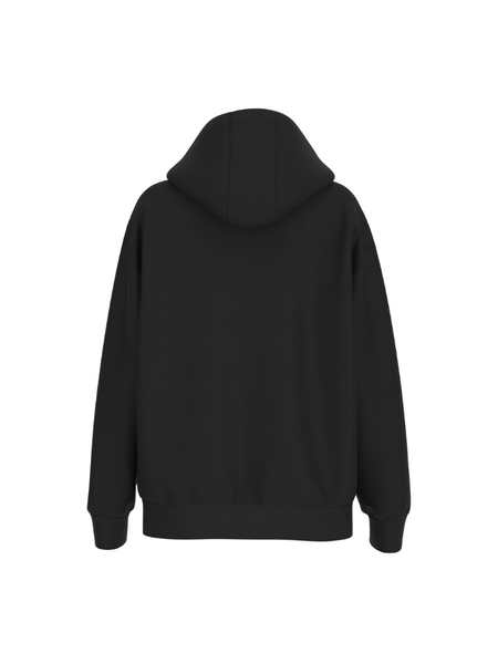 Guess Carmen Hoodie Sweatshirt - Jet Black Guess Guess Carmen Hoodie Sweatshirt - Jet Black