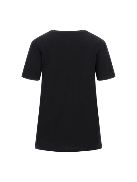 Guess SS Flower Bling Easy Tee - Jet Black Guess Guess SS Flower Bling Easy Tee - Jet Black