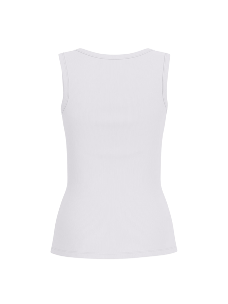 Guess SL Raissa Logo Tank Top - Pure White Guess Guess SL Raissa Logo Tank Top - Pure White