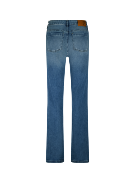 Nikkie Kyoto Blue Jeans - Mid Blue Nikkie Nikkie Kyoto Blue Jeans - Mid Blue
