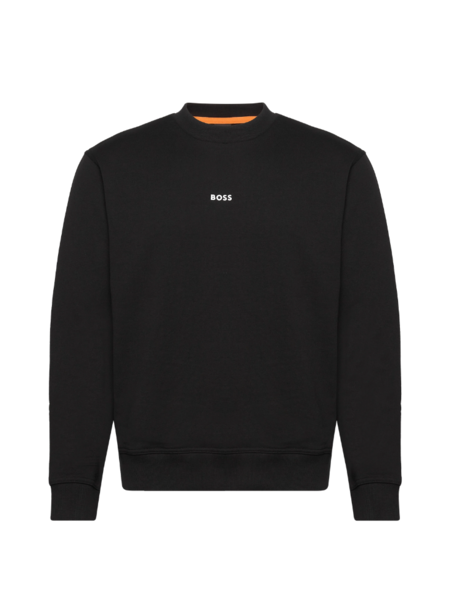 Hugo Boss Hugo Boss WeSmal Crewneck - Black Hugo Boss WeSmal Crewneck - Black
