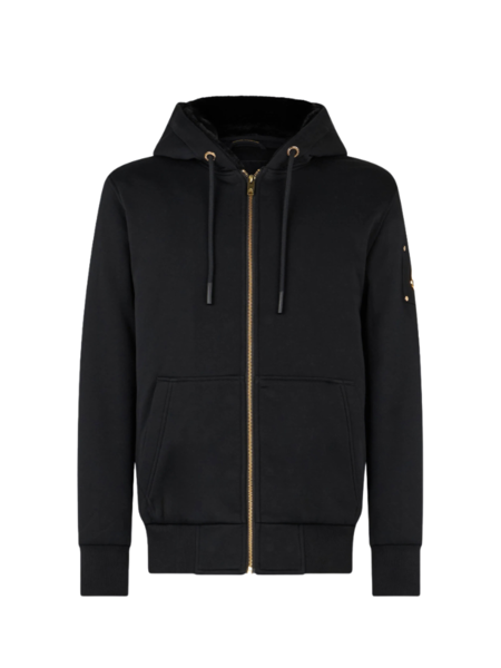 Moose Knuckles Men Linden Bunny - Black w/Black Faux Moose Knuckles Moose Knuckles Men Linden Bunny - Black w/Black Faux