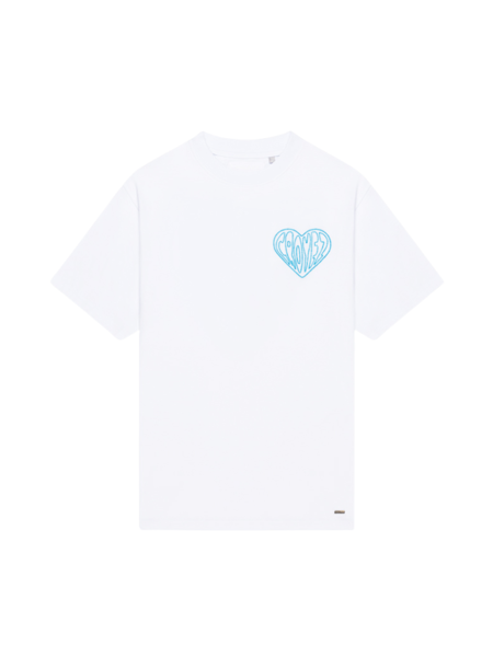 Croyez Stitched Heart T-Shirt - White Croyez Croyez Stitched Heart T-Shirt - White