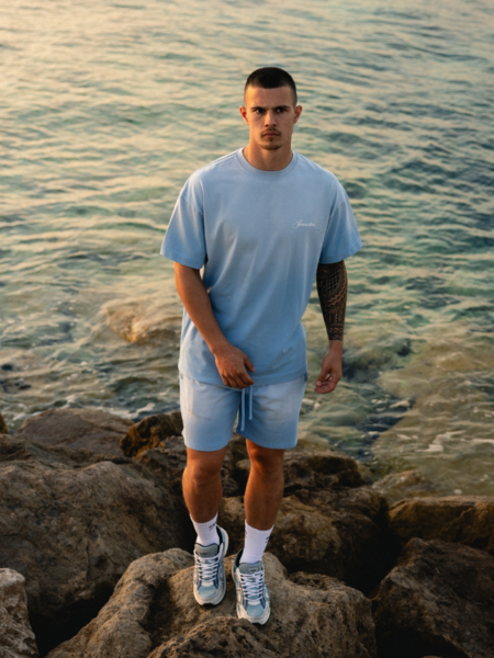 JorCustom Fade Terry Short - Blue JorCustom JorCustom Fade Terry Short - Blue