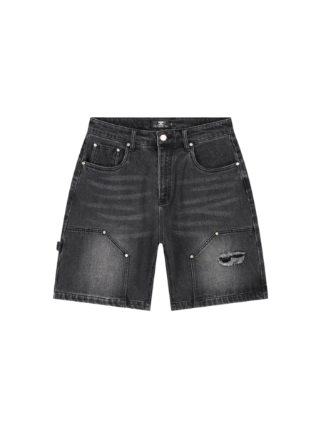 JorCustom Carpenter Denim Short - Black JorCustom JorCustom Carpenter Denim Short - Black