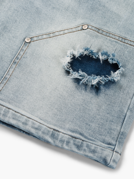 JorCustom Carpenter Denim Short - Blue JorCustom JorCustom Carpenter Denim Short - Blue