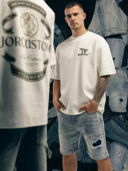 JorCustom Carpenter Denim Short - Blue JorCustom JorCustom Carpenter Denim Short - Blue