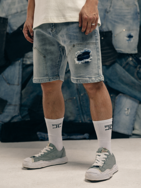JorCustom Carpenter Denim Short - Blue JorCustom JorCustom Carpenter Denim Short - Blue