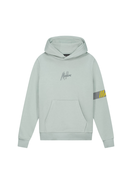 Malelions Malelions Kids Captain Hoodie - Aqua Grey/Anthracite Malelions Kids Captain Hoodie - Aqua Grey/Anthracite