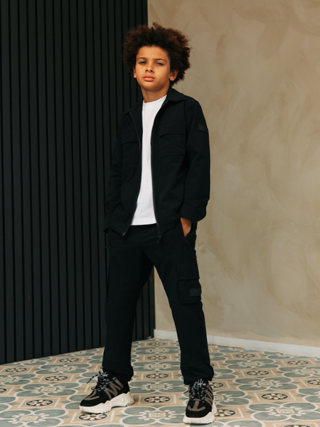 Malelions Malelions Kids Ripstop Pants - Navy