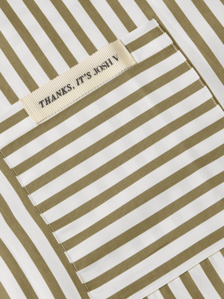 Josh V Lexx Blouse- Dark Pistachio/Light Ecru Josh V Josh V Lexx Blouse- Dark Pistachio/Light Ecru