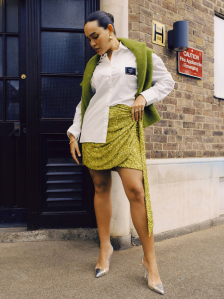 Josh V Cameo Skirt- Fresh Green Josh V Josh V Cameo Skirt- Fresh Green