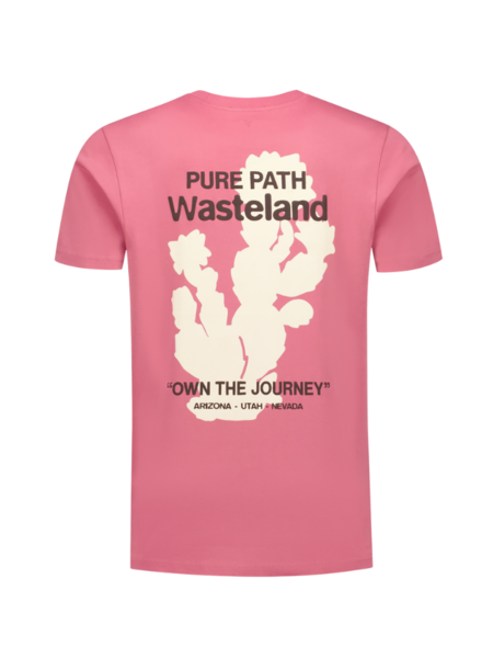 Pure Path Pure Path Desert Wasteland T-Shirt - Raspberry Pure Path Desert Wasteland T-Shirt - Raspberry