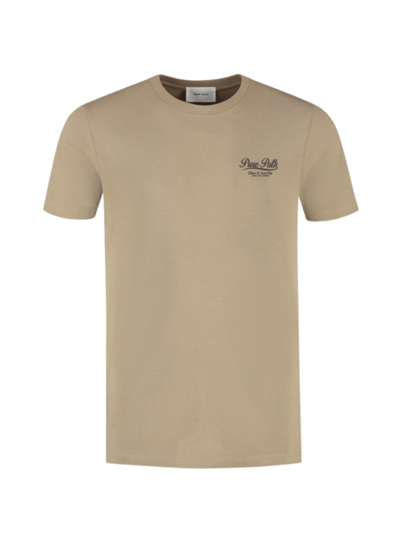 Pure Path Highway Diner T-Shirt - Taupe Pure Path Pure Path Highway Diner T-Shirt - Taupe