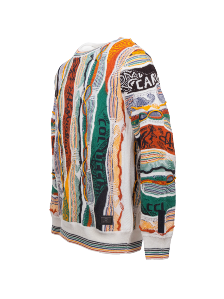 Carlo Colucci Carlo Colucci Pullover C126015 - Off-White Multicolor
