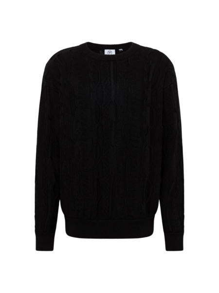 Carlo Colucci Carlo Colucci Knit Pullover C10006 - Black Carlo Colucci Knit Pullover C10006 - Black