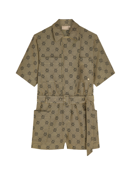 Josh V Josh V Maxime Playsuit - Beige/Black